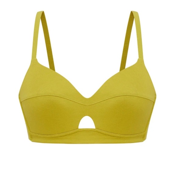 NWT PAIR of Neiwai Pure Comfort Bra 🍒 and Twin Cross Bra 🍋‍🟩Tencel- Mediums - Picture 6 of 10